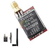 New 2024 Ts5828L 40Ch 5.8G Transmitter Ts5828 Ts5828L Fpv5.8G40Ch 600Mw 190Ma/12V Transmitter with Rp-SMA Antenna Accessories