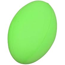 Uncoated Foam Rugby Ball Green