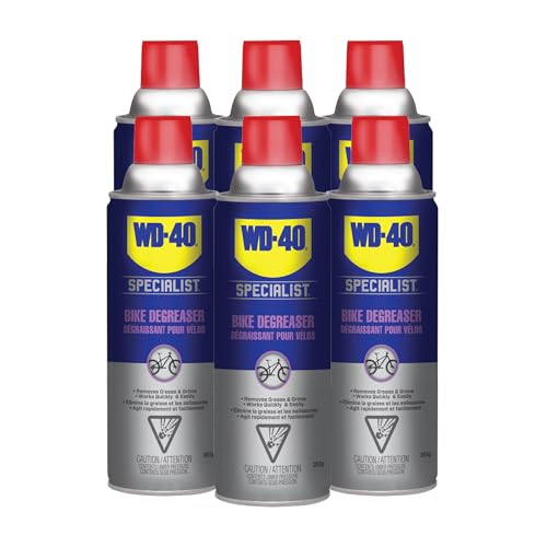 WD-40 nettoyant mousse vélo 283g étui 6 bouteilles