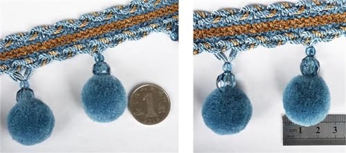 GIVBRO PomPom Fringe Nappe Pendenti Perline