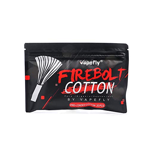 Coton organique Vapefly Firebolt avec super absorbant pour le bâtiment en bobine,Pas d'e-liquide,...