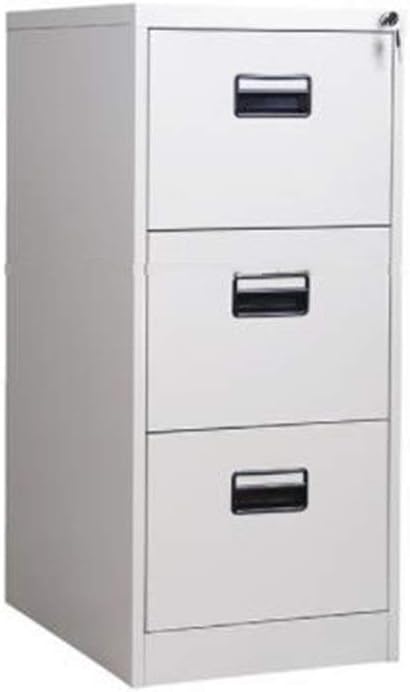 Classificatore Mobile Con 3 Cassetti HollyHOME | Cartella Scorrevole Sotto Scrivania Con Ruote, Giallo - Foto 12