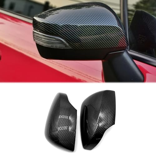 Sodukyn スバル WRX S4 WRX STI VAG/VAB系 レヴォーグ VMG /VM4 系2014〜2021に対応カーボン柄バックミラー 装飾パーツ 車用サイドミラー アクセサリー 日本仕様専用設計左右/セット