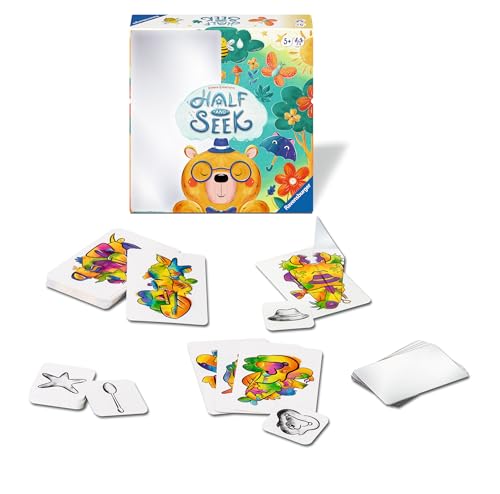 Juego de Mesa Ravensburger Half & Seek: Búsqueda con Espejo para Niños desde 5 Años - Juego de Objetos Ocultos para 2 a 6 Jugadores con 3 Variantes - Ideal como Regalo para Cumpleaños y Fiestas miniatura 4