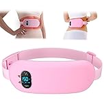 Heat Pad for Period Pain Relief, Upgraded 6 Heat Massage Modes Electric Fast Heating Pad for Lower Back Cramp Heated Belt Menstrual USB Heating Pad Gifts for Women Girl Her Christmas Stocking Stuffers