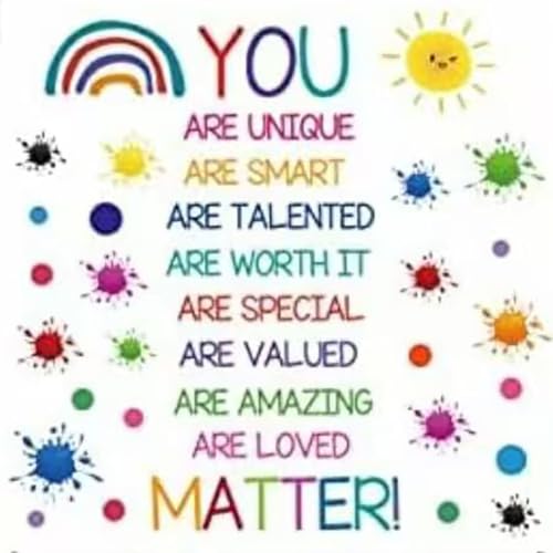 Colorful Inspirational Quote Wall