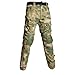 HANTONGHAO Costume tactique Uniforme militaire Costumes Camouflage Chemises de chasse Pantalons Airsoft Paintball Ensembles de vêtements avec 4 PadsPlus 8XL - Pantalon vert ruine, L (70-80kg)