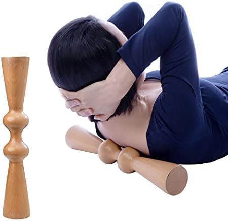 Hovom Wood Muscle Release Tool,ma Roller , Back Massager,Release Back Bain,Full Back Pain Relief and Spine Stretch Tool,Wood Therapy Massage Tools(15inch)