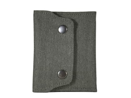 Image of Minimalist Slim Wallet and Credit Card Holder (Khakhi Green)