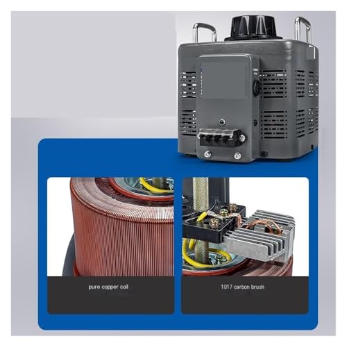 Régulateur de tension de contact 1kVA avec ajustement précis AC - 5