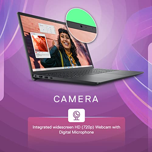 Dell Inspiron 3530 Thin & Light Laptop, 13th Gen Intel Core i3-1305U Processor, 8GB, 512GB SSD, 15.6" (39.62cm) FHD 120Hz 250nits, Standard Keyboard, Windows 11+MSO'21 & 15 Month McAfee, Black, 1.62kg 6 414aEODRpHL