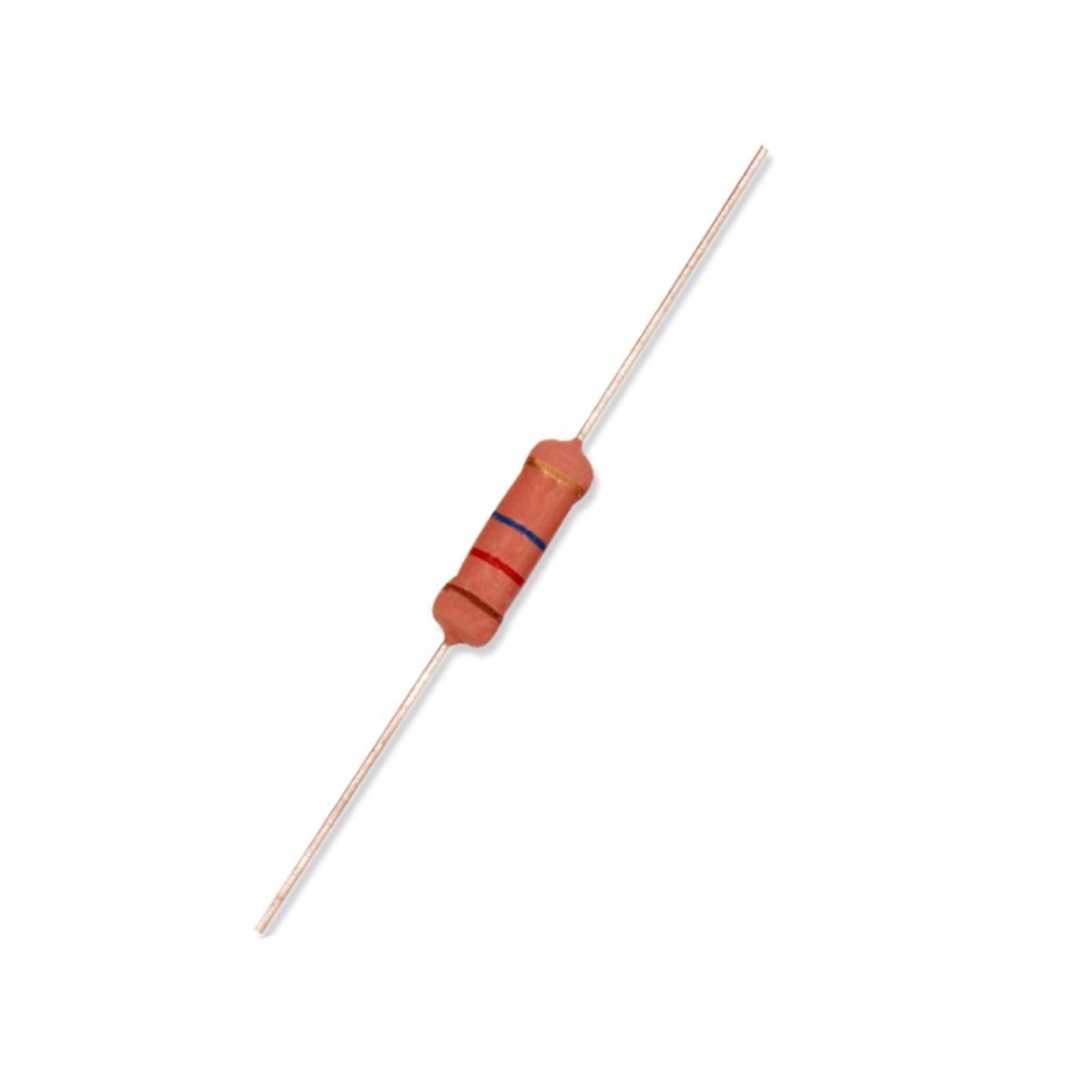 Résistance haute tension 200M Ohms 2W glaçure de verre pour circuits électriques de précision