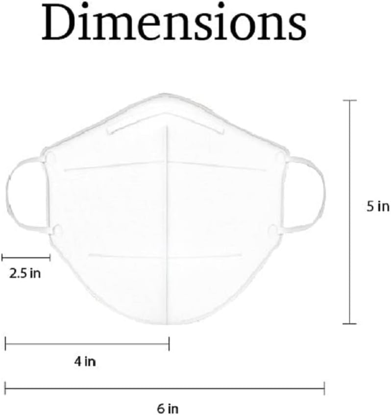 [10 Masks] White Clean Joy KF94 The Flow Face Masks for Kids [Made in Korea] : Clothing, Shoes & Jewelry