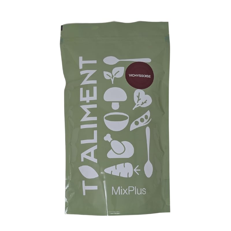 T Aliment MixPlus | Comidas para Disfagia para Personas con Dificultades de Masticación y Deglución | Dieta de Textura Blanda | Vichyssoise | 1 kg