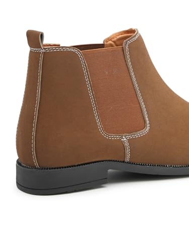Image of Men's Slip On Fashion Chelsea Boots | High Tops, Soft Cushioned Insole, Comfortable Fit, Trendy, Stylish Boots