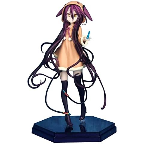 renmuq Anime Q Version No Game No Life Figure, Schwi Dola 18cm PVC Model Gifts Action Figure Toy Desktop Ornaments Collectable Supplies Cover
