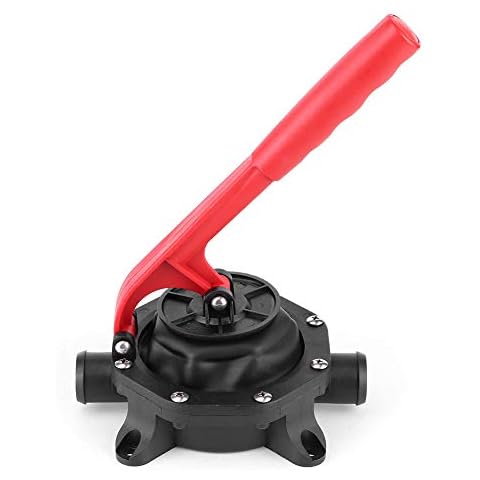 Manual Bilge Pump, 720GPH Manual Bilge Pump Hand Tools Water Transfer Diaphragm Self-Priming Pump for Marine Boat Cover