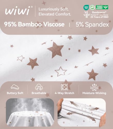 Image of WiWi Bamboo Viscose womens capri pants Wide Leg Pajama Super Soft Lounge knit Sleep shorts Cooling Pj Bottoms S-XXL