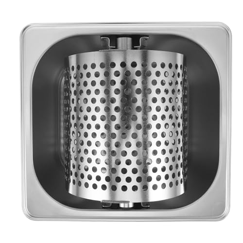 SECFOU Rodillo de Mantequilla de Acero Inoxidable 1 Litro Soporte, Aplicador Profesional para Untar Hamburguesas, Tostadas y Repostería, Herramienta Fácil de Limpiar para Cocina, Picnic