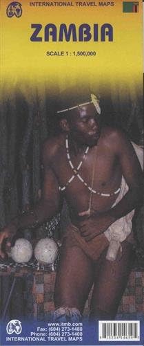 Zambia 1:1,500,000 Travel Map Paperback – Folded Map, October 1, 2008