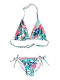 Roxy Big Girls' Jungle Poem Tri Set Two Piece Swimsuit