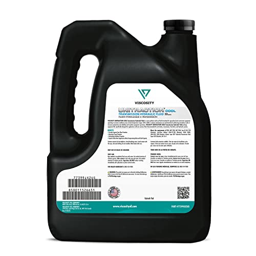 Viscosity Unitraction Cool Transmission Hydraulic Fluid Ss - Compatible With Kubota Tractors - 1 Gallon - 77399Jx2Us #TOP1