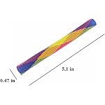 ISMARTEN Cat Spring Toys, 30 Packs Cat Tube Spring Toy Interactive Cat Toy for Indoor Cats, Plastic Spring Coils Attract Cats to Swat, Bite, Hunt(Random Color) (30 Packs) - Image 2