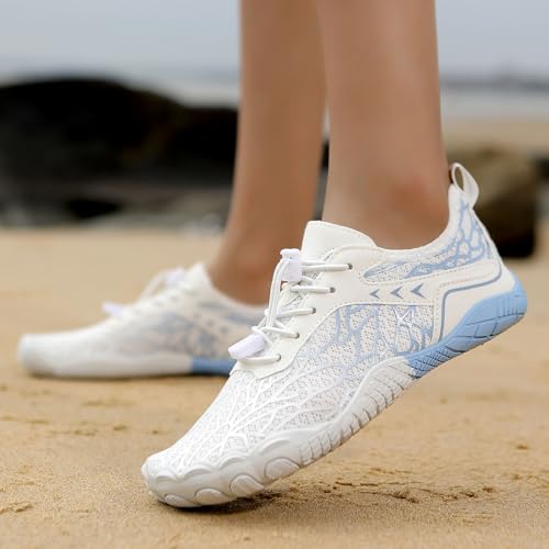 Image of Hike Barefoot Shoes for Women Men, Pro Barefoot Shoe with Wide Toe Box for Hiking, Walking, Swimming, Non-Slip Breathable Lightweight Water Shoes Unisex