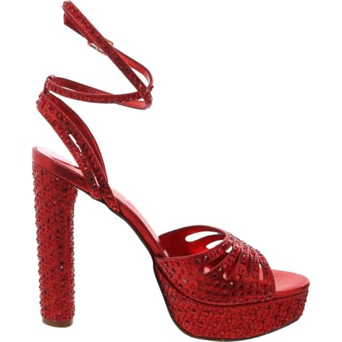 Jessica Simpson Womens Iralin Rhinestone Block Heels4