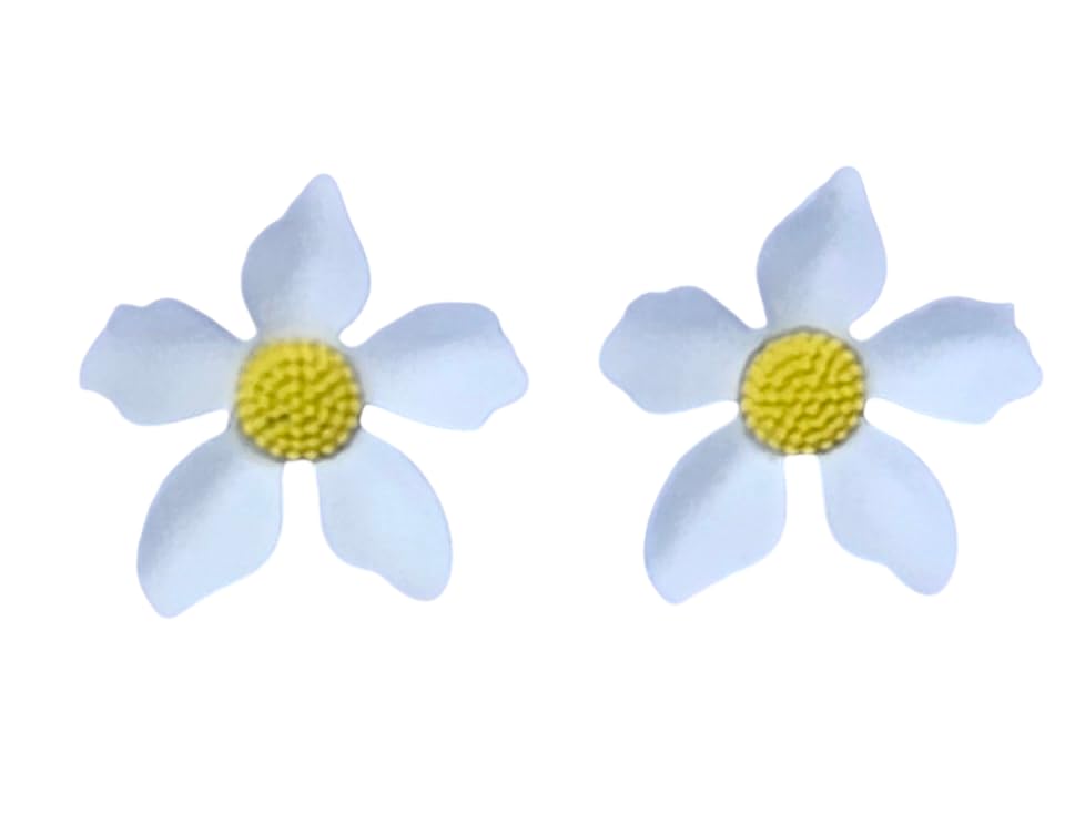 See full amazon price history chart for PrezzieBush COLORED MATCHING WESTERN STYLE LIGHT WEIGHT FLOWER SHAPE STUD EARRING (WHITE) PrezzieBush COLORED MATCHING WESTERN STYLE LIGHT WEIGHT FLOWER SHAPE STUD EARRING (WHITE) (B0DFYNZTNB) Amazon Price History, Amazon Price Tracker