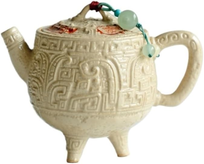 Ceramic Teapot Retro Pure Hand-painted Teapot Ceramic Teapot Kung Fu Tea Set Home Decoration Teapot Multifunctional Teapot Tea Pot Ceramic