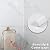 Flexible Quarter Round Molding Trim, 16.4 Ft Caulk and Trim Strips for Floors, Countertops and More, Peel and Stick Self-Adhesive, White