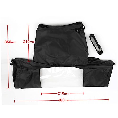 Funda para lluvia para cámara digital protector impermeable negro DSLR 2