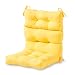 Greendale Home Fashions Indoor/Outdoor High Back Chair Cushion, Sunbeam