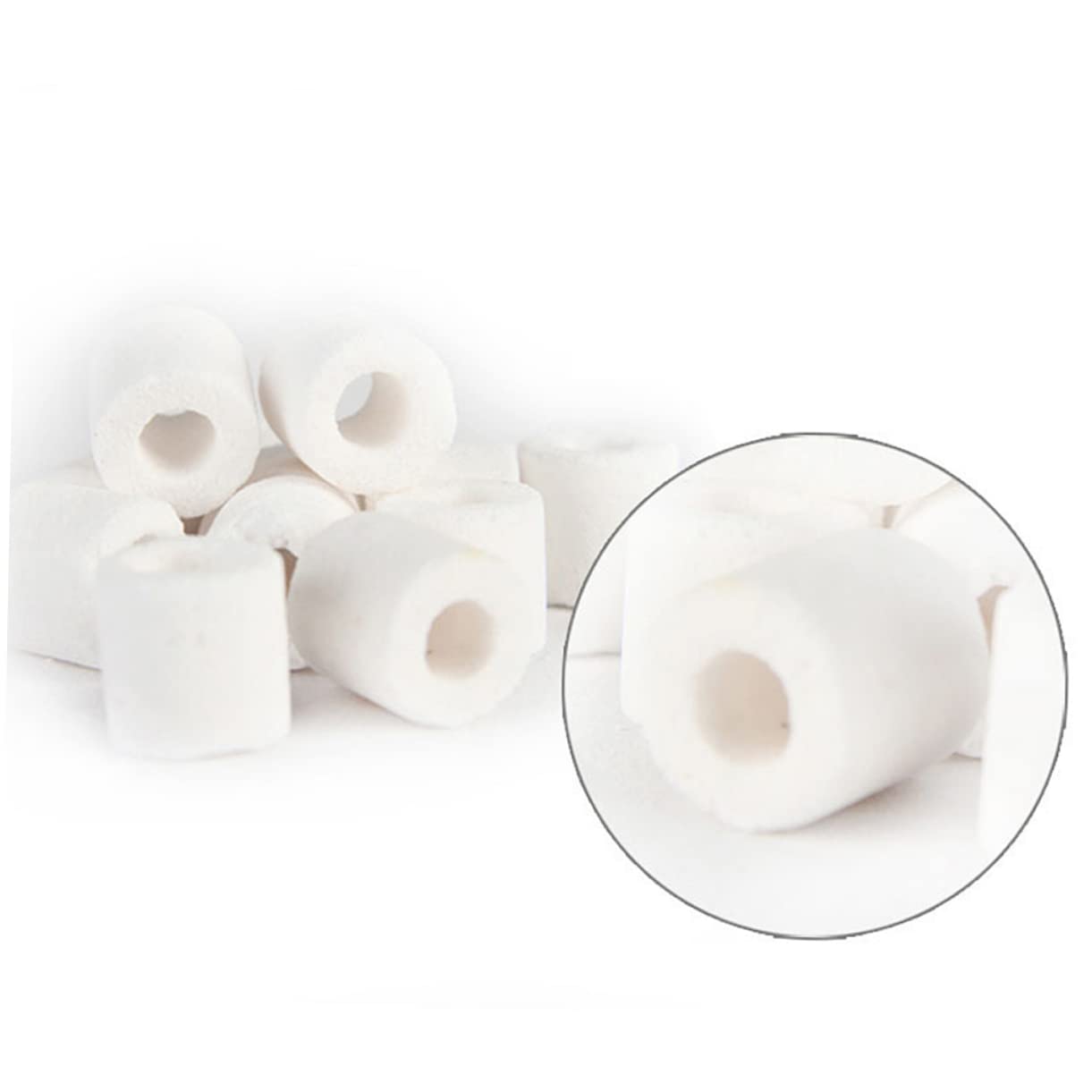 Sosoport 6packungen Pack Bio Poröse Keramikringe Für Aquarien Und Teichfilter Pro Beutel Biologisches Filtermedium Zur Nitritreduzierung Für Süß Und