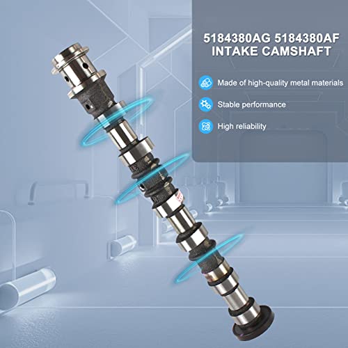 Daysyore 5184380Ag 5184380Af New Right Side Intake Camshaft Replace Fits For Chrysler 300 3.6L, For Jeep Grand Cherokee Wrangler 3.6L, For Dodge Avenger Challenger Durango 3.6L, With 1 Year Warranty #TOP2