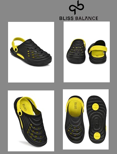 Image of Super Soft Kids Clogs Ultra Lightweight with Adjustable Back Strap Design Soft Cushioning & Anti-Slip Grip Slippers for Kids Playtime Comfortable Indoor & Outdoor Stylish Clogs BBSAP-2