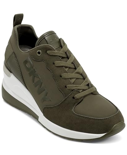 DKNY Women's Sneaker, Burgundy, 10