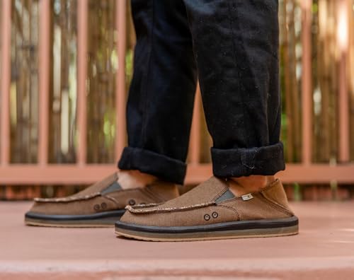 Image of Men's Casual Black Loafers & Slide-Ons by Sanuk