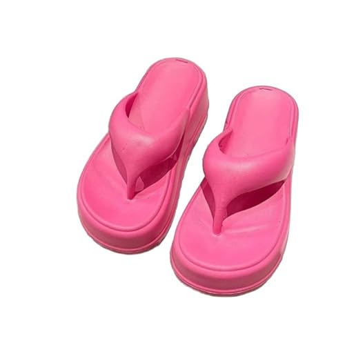 [Kawoly] 厚底トングサンダル ウェッジソール トングサンダル サンダル レディース おしゃれ ゴム 厚底 ビーサン ビーチサンダル 厚底サンダル おしゃれ トングサンダル 旅行 リゾードサンダル カジュアルサンダル 7cmUPのサムネイル