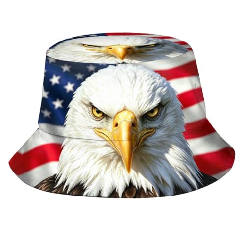Image of Bucket Hat for Women Men, Fashion Print Outdoor Beach Hat Packable Sun Cap for Travel Hiking