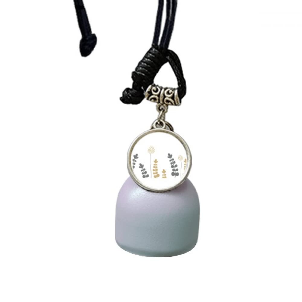 Pendentif de voiture carillon pissenlit decoration retroviseur intérieur