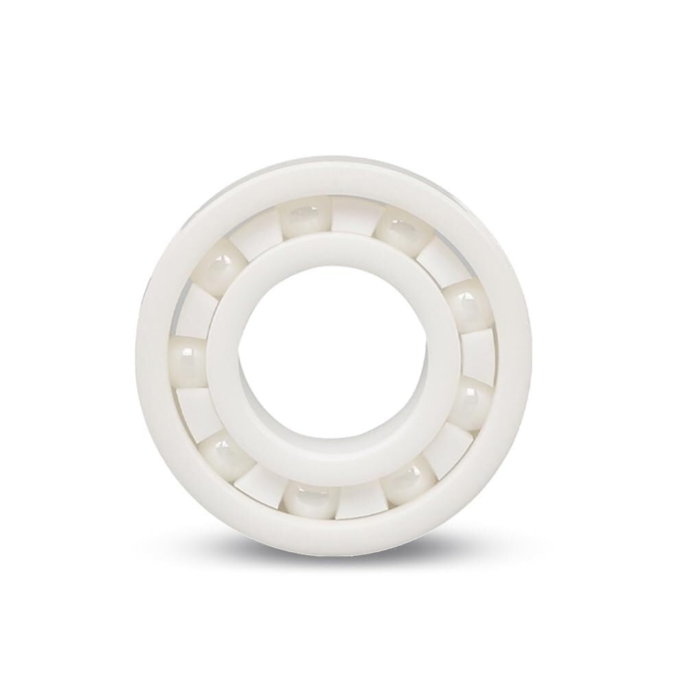 Bearing, Zirconia Full Ceramic Bearings 6008 6009 6010 6011 6012 6013 6014 CE 2RS High Temperature Resistant Ceramics Speed Wear Resistance(6012CE 60x95x18)