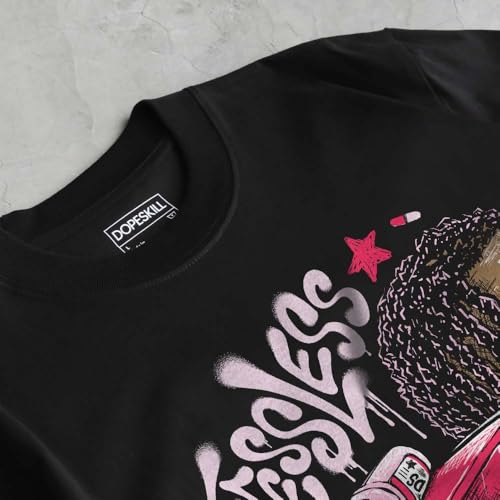 Image of DopeSkill Graphic Tee Streetwear Hip Hop Hypebeast Street Style Unisex T-Shirt Sneaker Colour Matching Shirts Cool Flexing