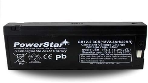 Replacement Battery for NP1223 12V 2.3Ah SLA Camcorder Battery (CAM-322)