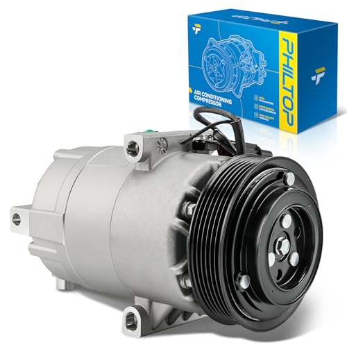 Image of PHILTOP A76430 Air Conditioner AC Compressor with Clutch for Hyundai Elantra 2013, 2011-2012 1.8L,Elantra GT 2013,Elantra Coupe 2013