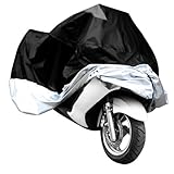 Größe: XL: 245*105*125cm; XXL: 265*105*125cm; XXXL: 295*110 *140cm (Deshalb passen unsere Abdeckungen für die meisten Motorräder in Standardgröße, z.B. Harley-Davidson, Honda, Suzuki, Kawasaki, Yamaha, usw. )