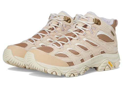 Merrell Women's Moab 3 MID Waterproof Hiking Shoe, Hazel, 9.5