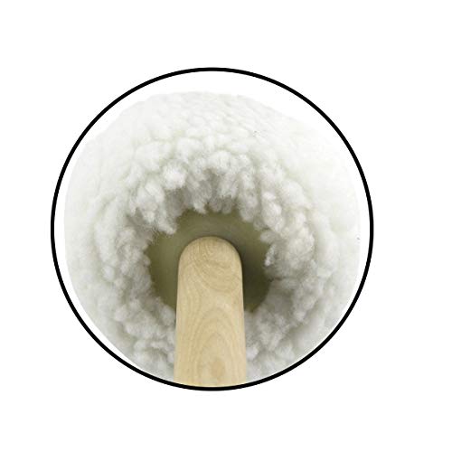 Ikn 1Pcs Gong Mallet Small Head 5545-Wood Core,Wool #TOP3