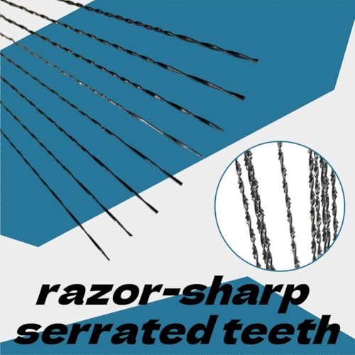 Laubsägeblatt,24pcs Spirallaubsägeblätter,Laubsäge Laubblatt,Laubsäge Spirallaubsägeblätter,Spiralzahn Laubsägeblätter,Laubsägeblätter Set,für Holz Kunststoff Metall Laubsägen Zubehör